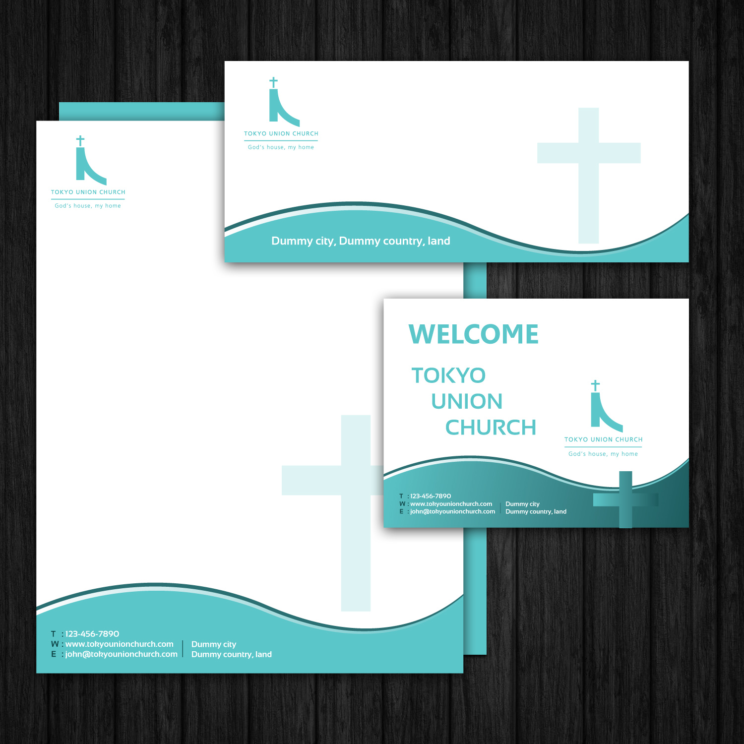 Stationery Design by Creative Jiniya for this project | Design #16674218