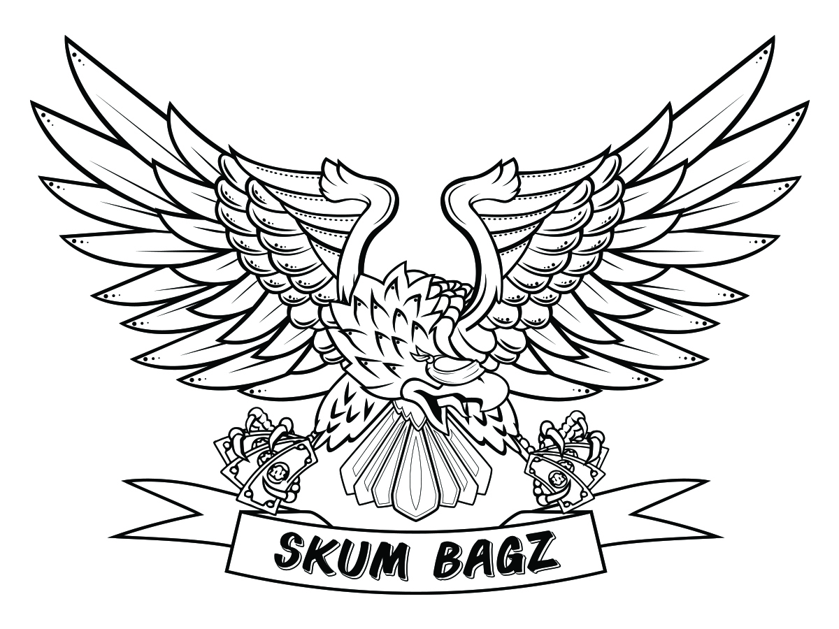 T-Shirt-Design von Cody Rostron für Skum Bagz  | Design #19883704