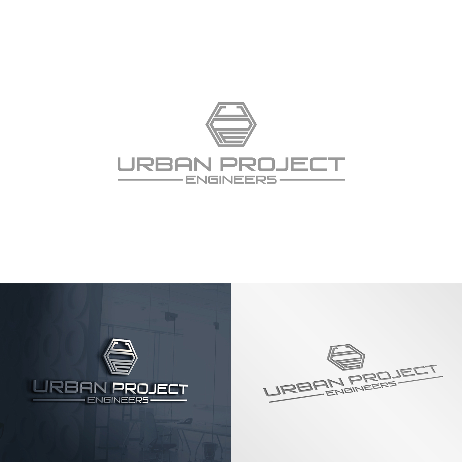Logo Design by Mielee for Urban Project Engineers | Design #16243564