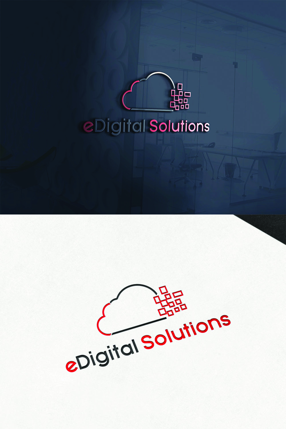 Logo Design by NAVENDU SHARMA for eDigital Solutions | Design #16152355