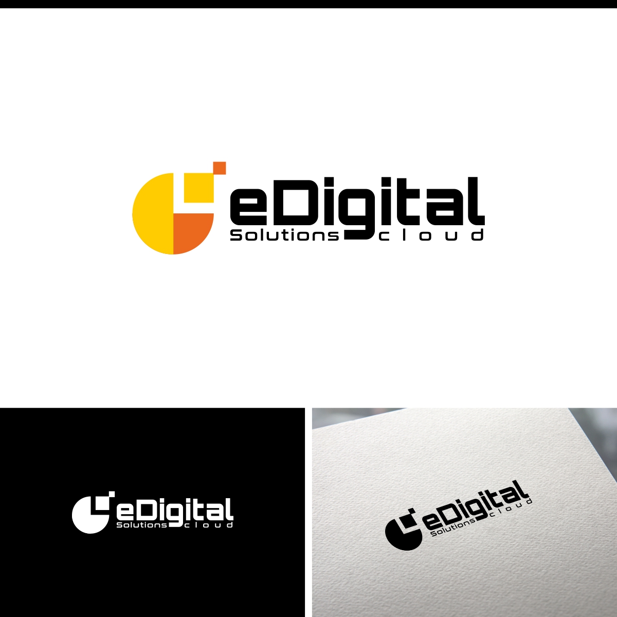 Logo Design by e-graphics for eDigital Solutions | Design #16141530