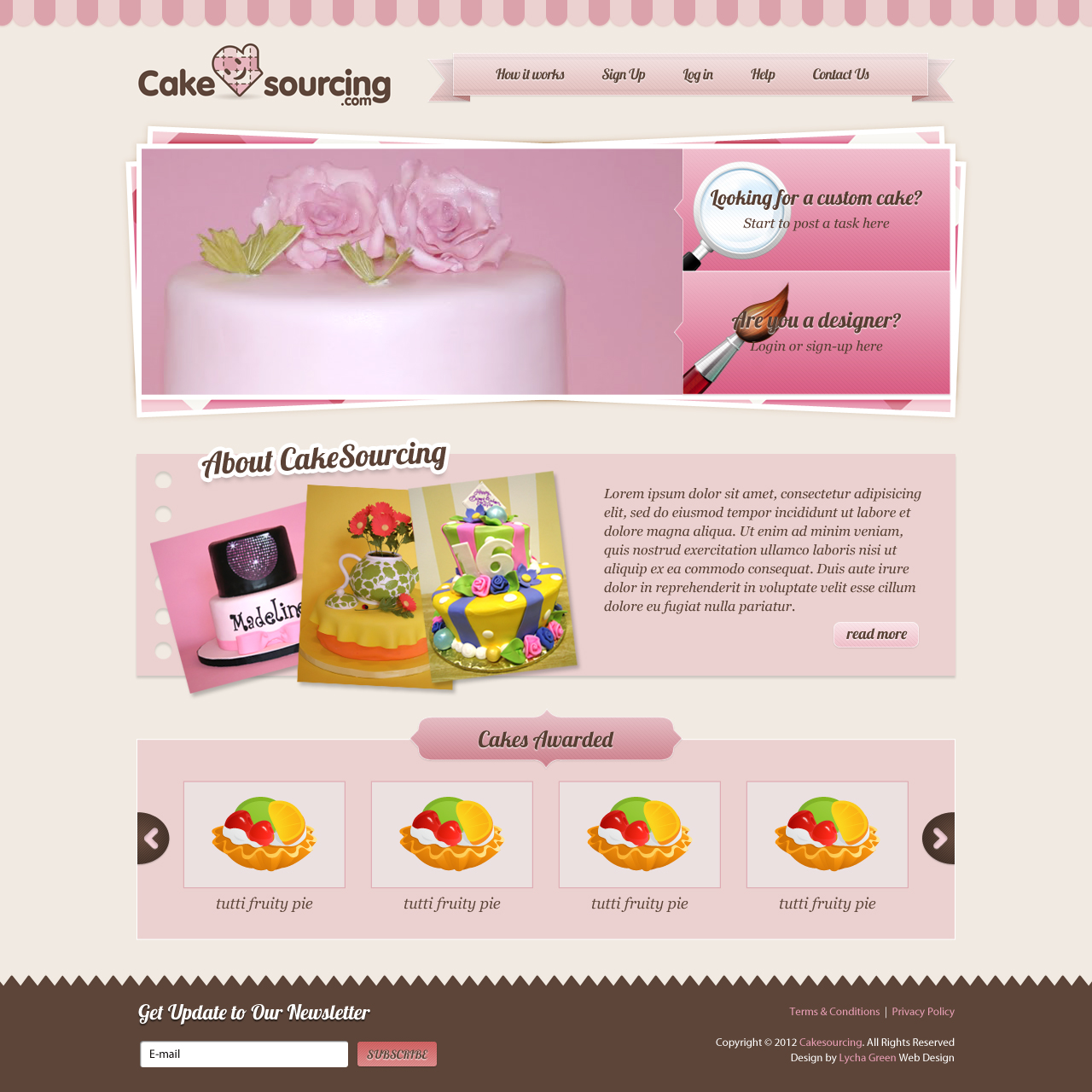 Web Design by Lauren for this project | Design #613540