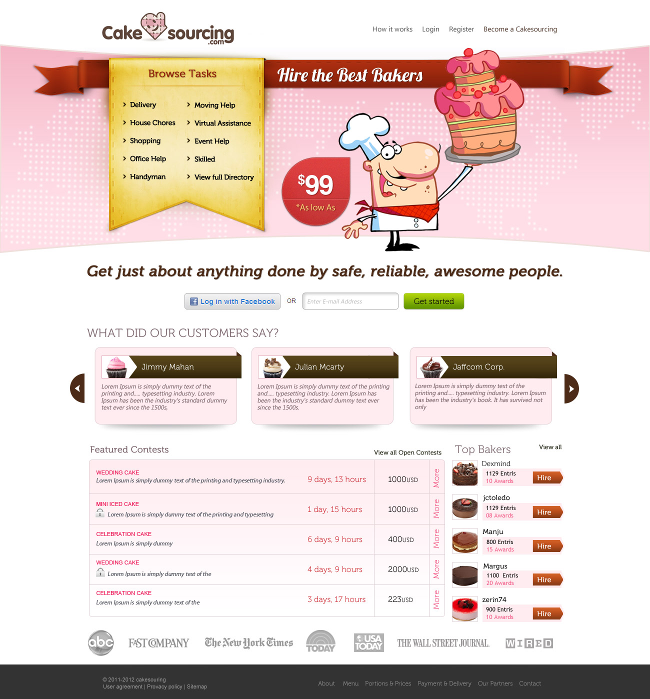Web Design by OM for this project | Design #599672