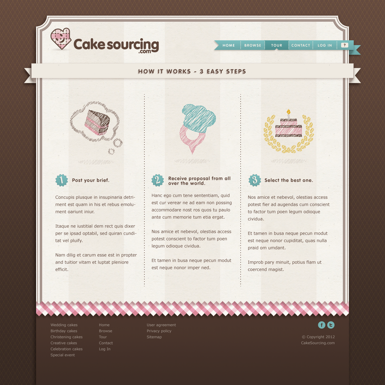 Diseño Web por Raoul Camion para este proyecto | Diseño #612400