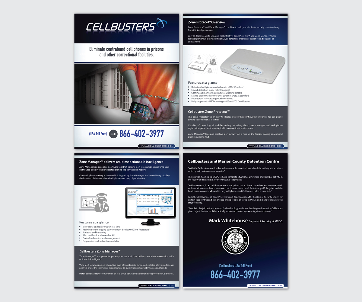 Brochure Design by  Esolbiz for cellbusters | Design: #2841022