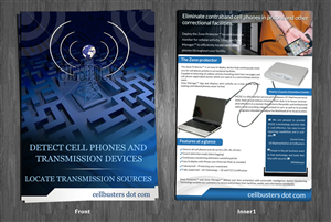 Diseño de Brochure por ESolz Technologies para cellbusters | Diseño #2839083