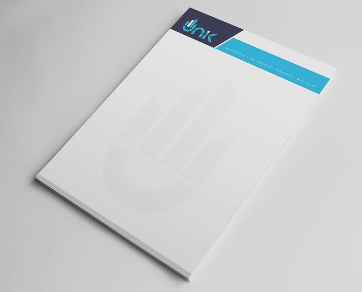 Letterhead Design by logodentity for this project | Design #2662092