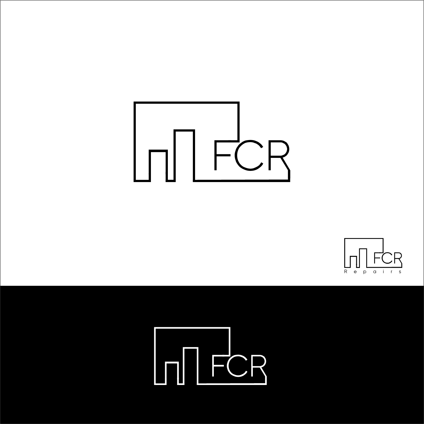 Logo Design by Lydia Tousalwa 2 for FCR Repairs | Design #16214425