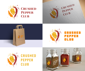 Logo Design by Farmiza for Crushed Pepper Club | Design #16292634
