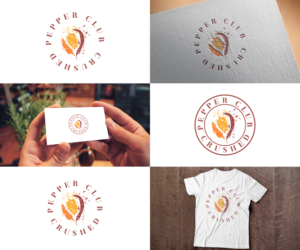 Logo Design by Farmiza for Crushed Pepper Club | Design: #16317097