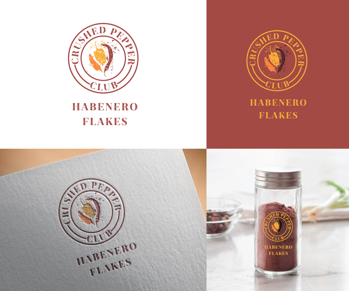 Logo Design by Farmiza for Crushed Pepper Club | Design #16320522