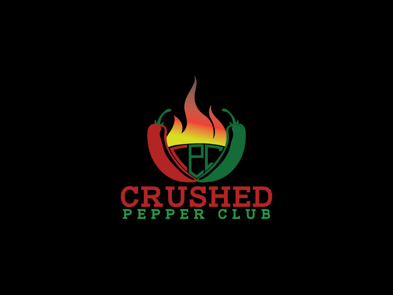 Logo Design by Sherpa design for Crushed Pepper Club | Design #16190415