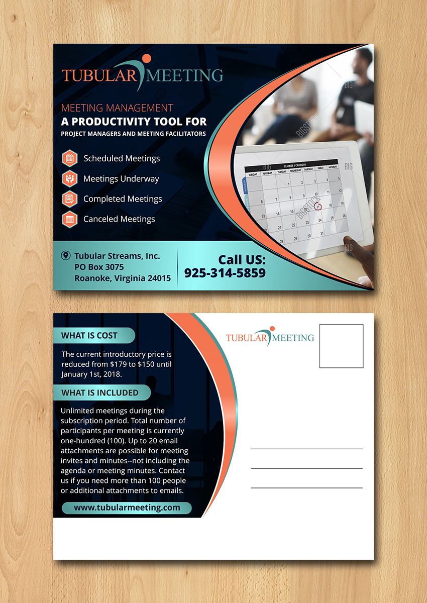 Postcard Design by ecorokerz for Tubular Streams | Design #16143817