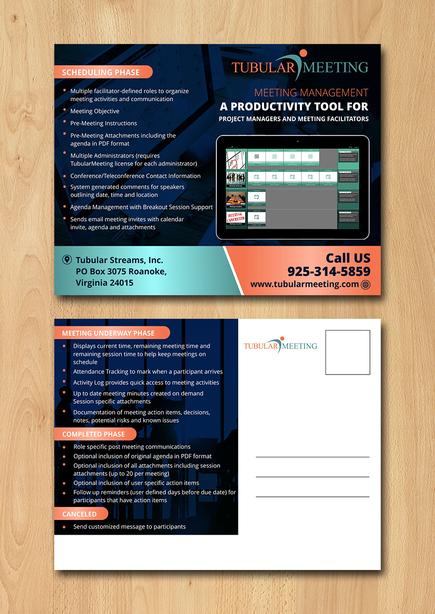 Postcard Design by ecorokerz for Tubular Streams | Design #16143818