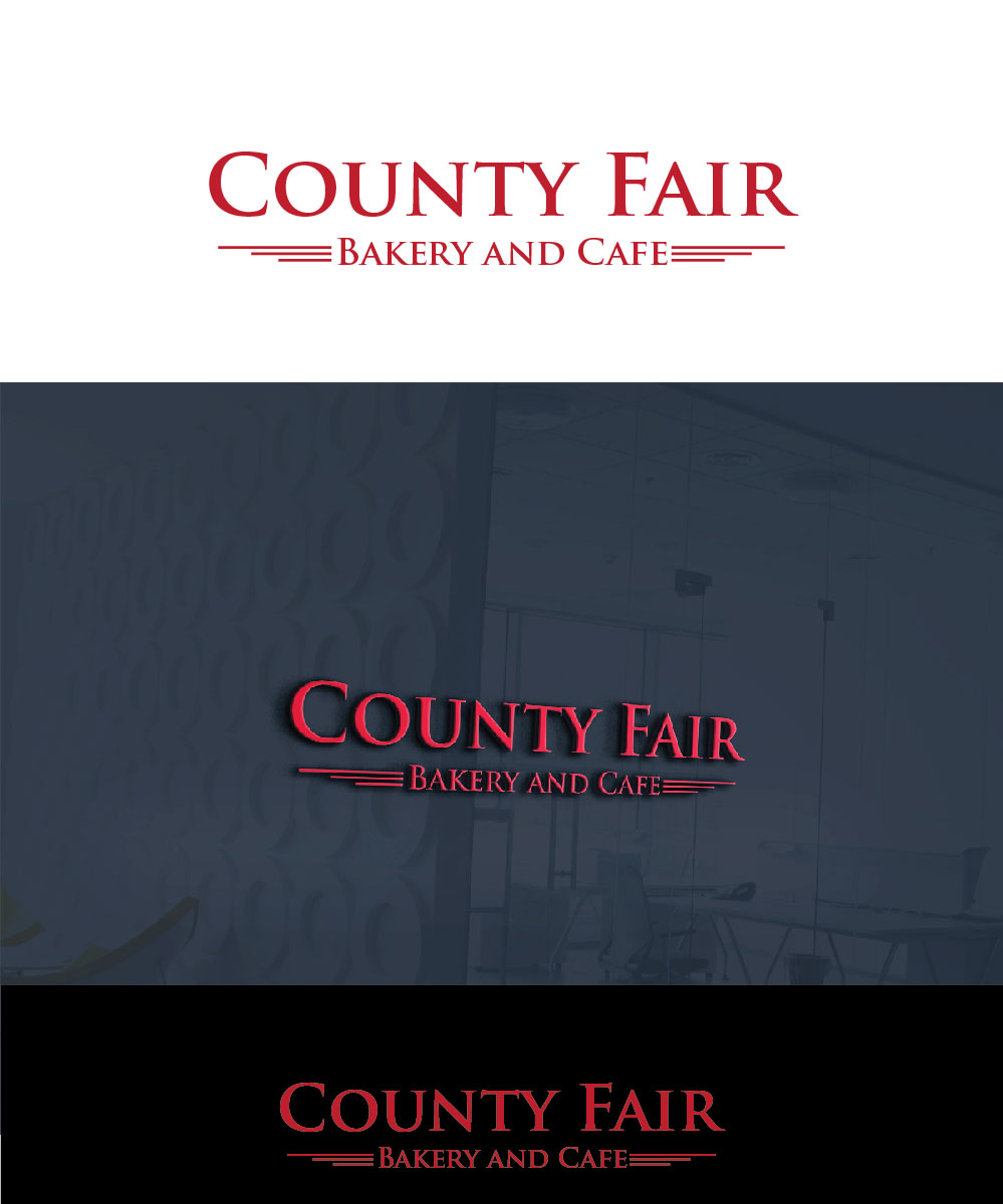 Diseño de Logo por joliau para County Fair Bakery and Cafe | Diseño #16198377