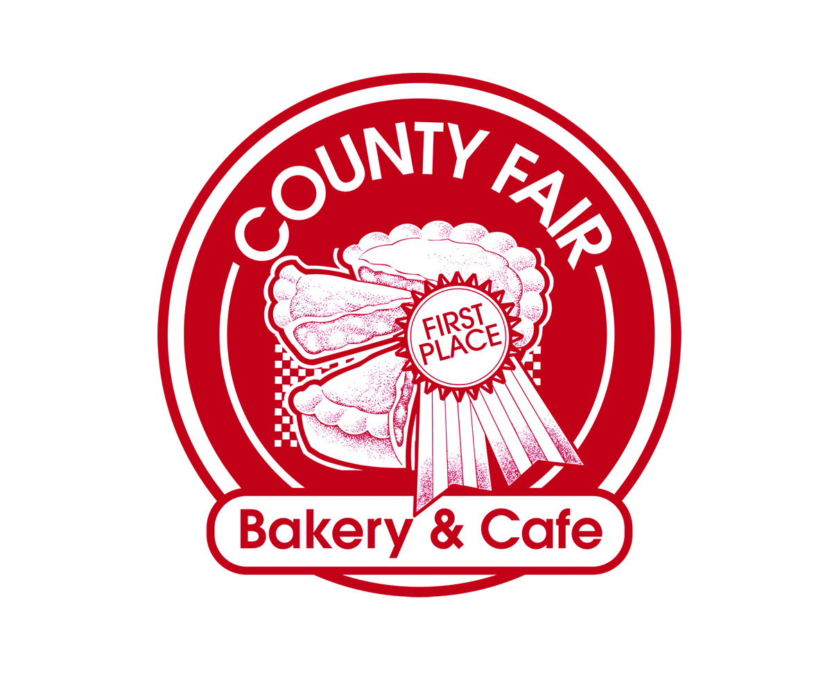 Logo Design by Hot Rod for County Fair Bakery and Cafe | Design #16200241
