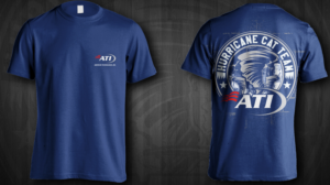 Hurricane Catastrophe Team Shirt | T-shirt Design by Jonya