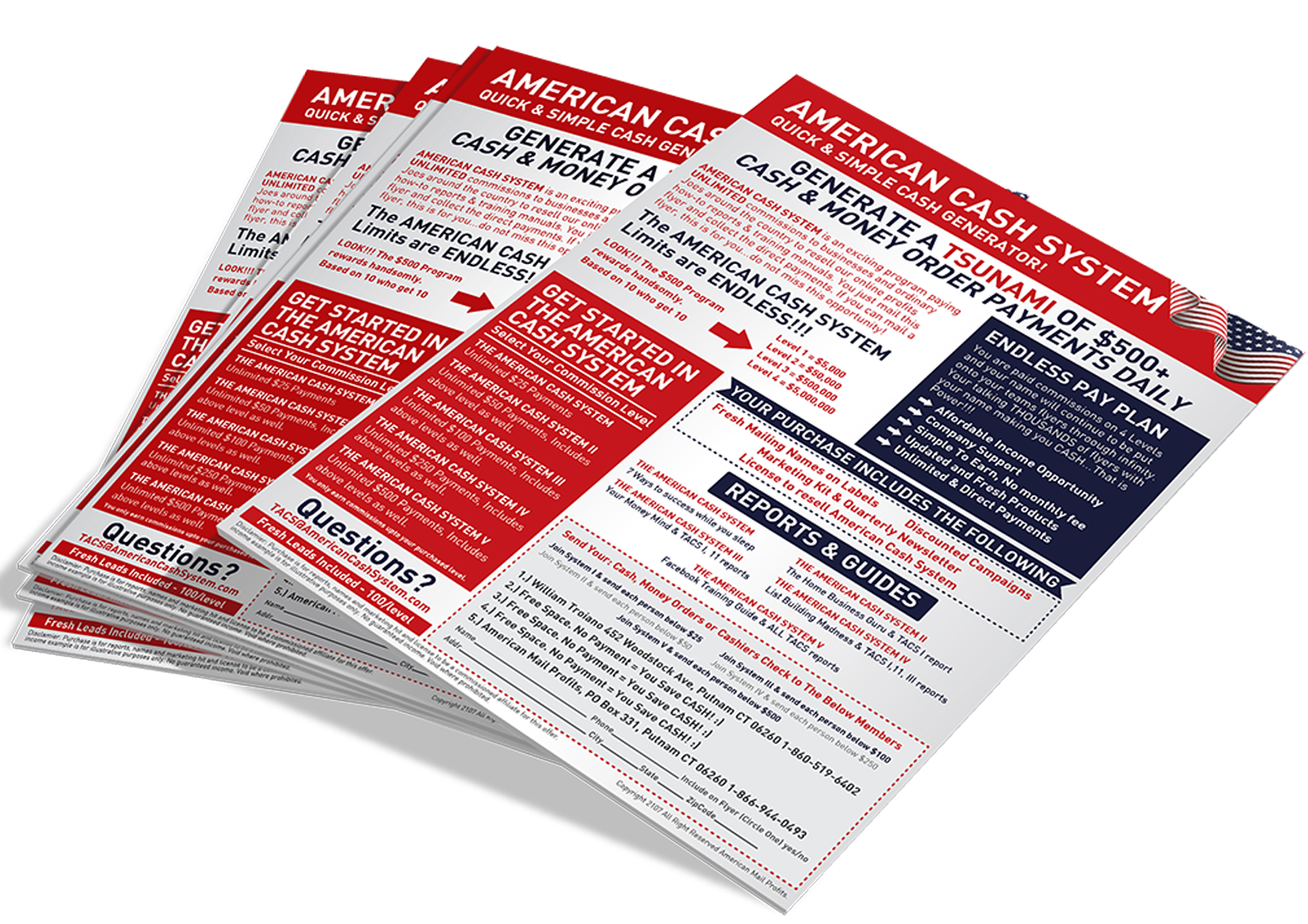 Flyer Design by Deziners Zone for American Mail Profits | Design #16148690