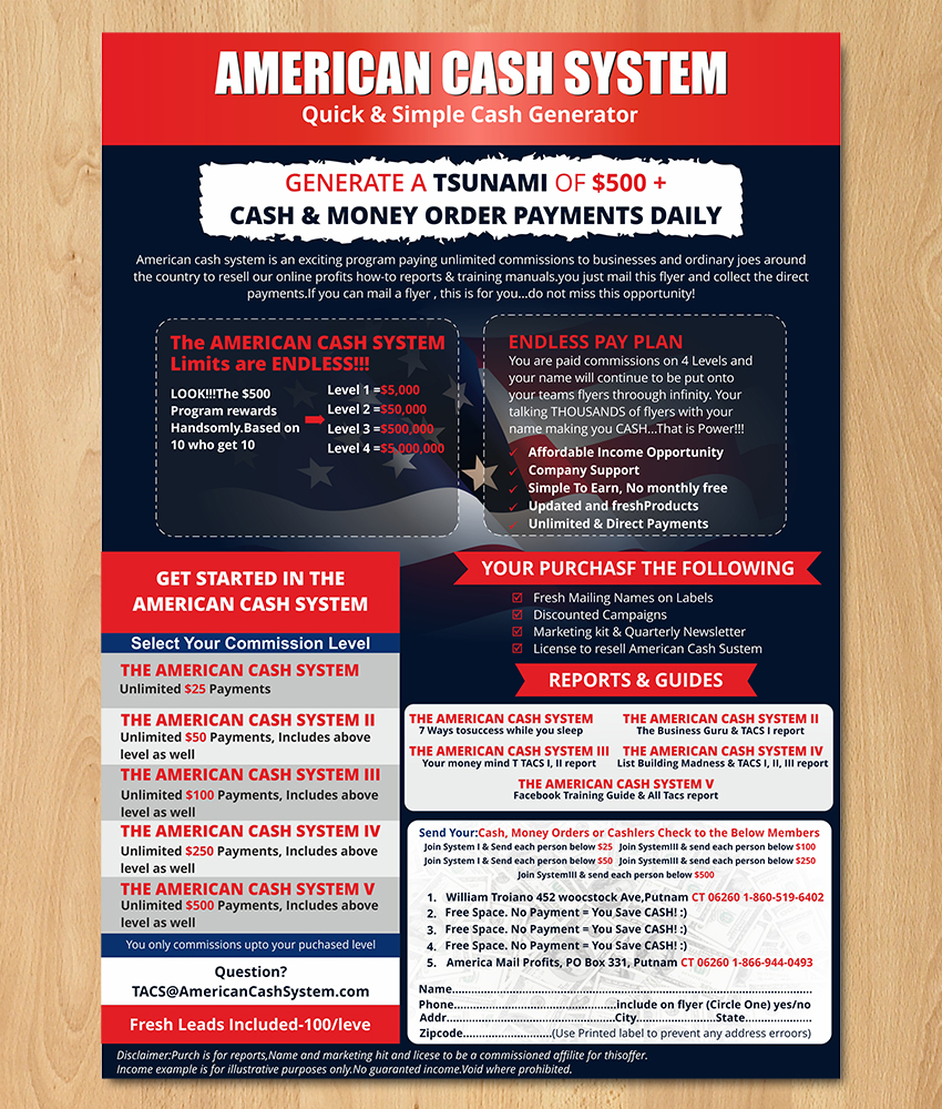 upmarket serious small business flyer design for american mail