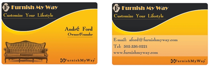 Business Card Design by sonic for this project | Design #617748