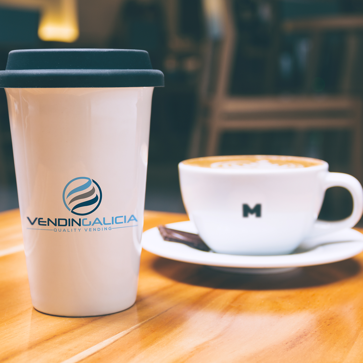 Diseño de Logo por DesignDUO para Servicios vending de Galicia s.l | Diseño #16308633