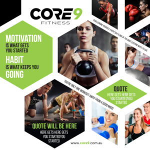Creative Fitness Studio Feature Wall | Diseño Gráfico por rkailas