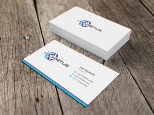Viirtue business card design | Visitenkarten-Design von Eggo May P