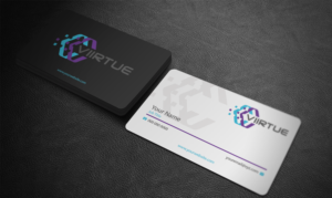 Viirtue business card design | Diseño de Tarjeta de Presentación por Riz'