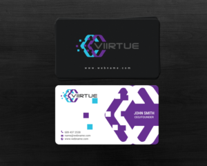 Viirtue business card design | Diseño de Tarjeta de Presentación por chandrayaan.creative