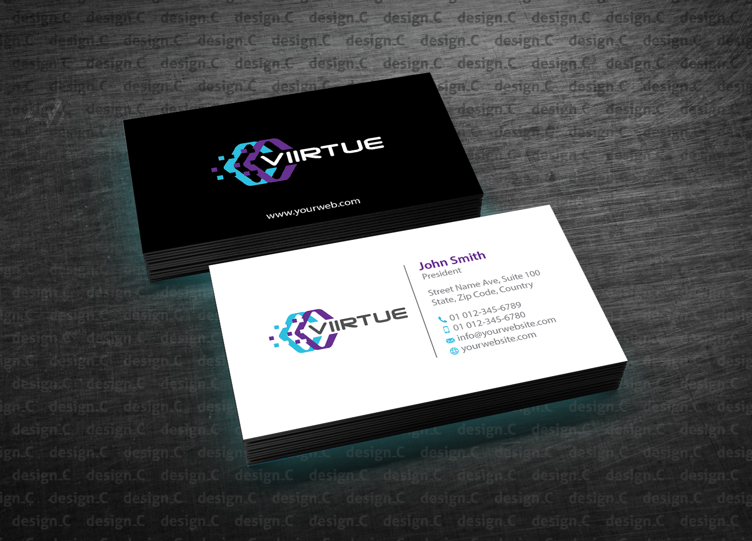 Business Card Design by design_C. for this project | Design #16203815