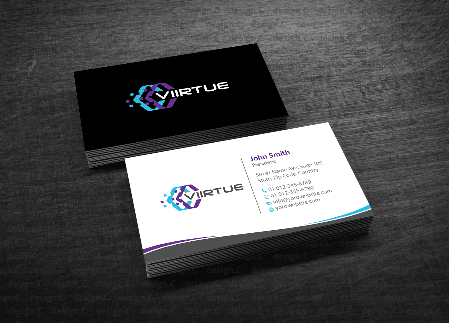 Diseño de Tarjeta de Presentación por design_C. para este proyecto | Diseño #16204130