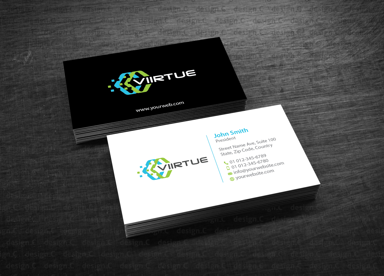 Business Card Design by design_C. for this project | Design #16205404