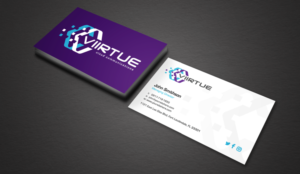 Viirtue business card design | Visitenkarten-Design von Sarah Mathews