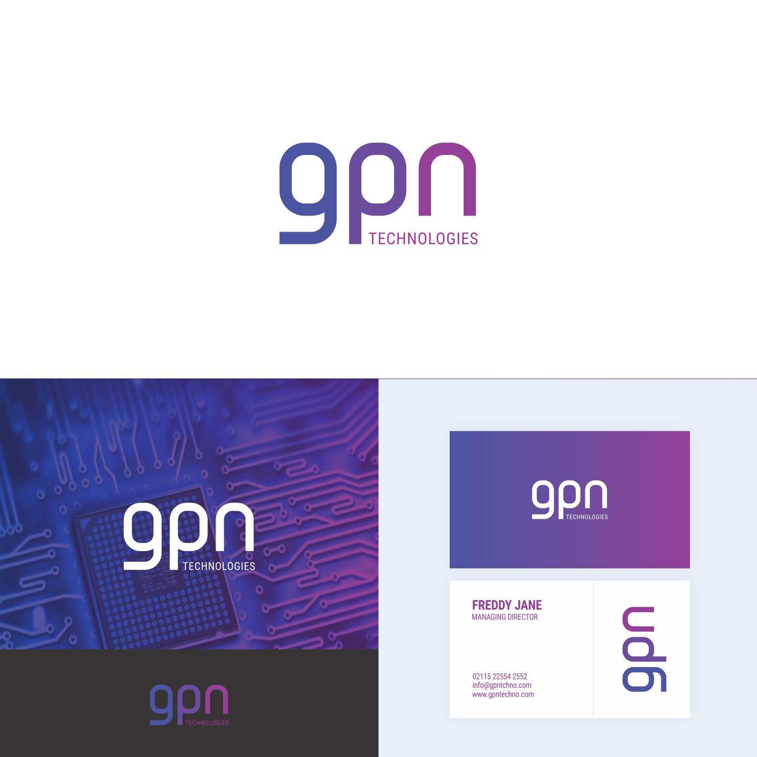 Diseño de Logo por SRJ para GPN Technologies | Diseño #16197334