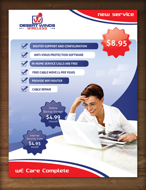 wE Care Complete Project | Diseño de Flyer por MNM