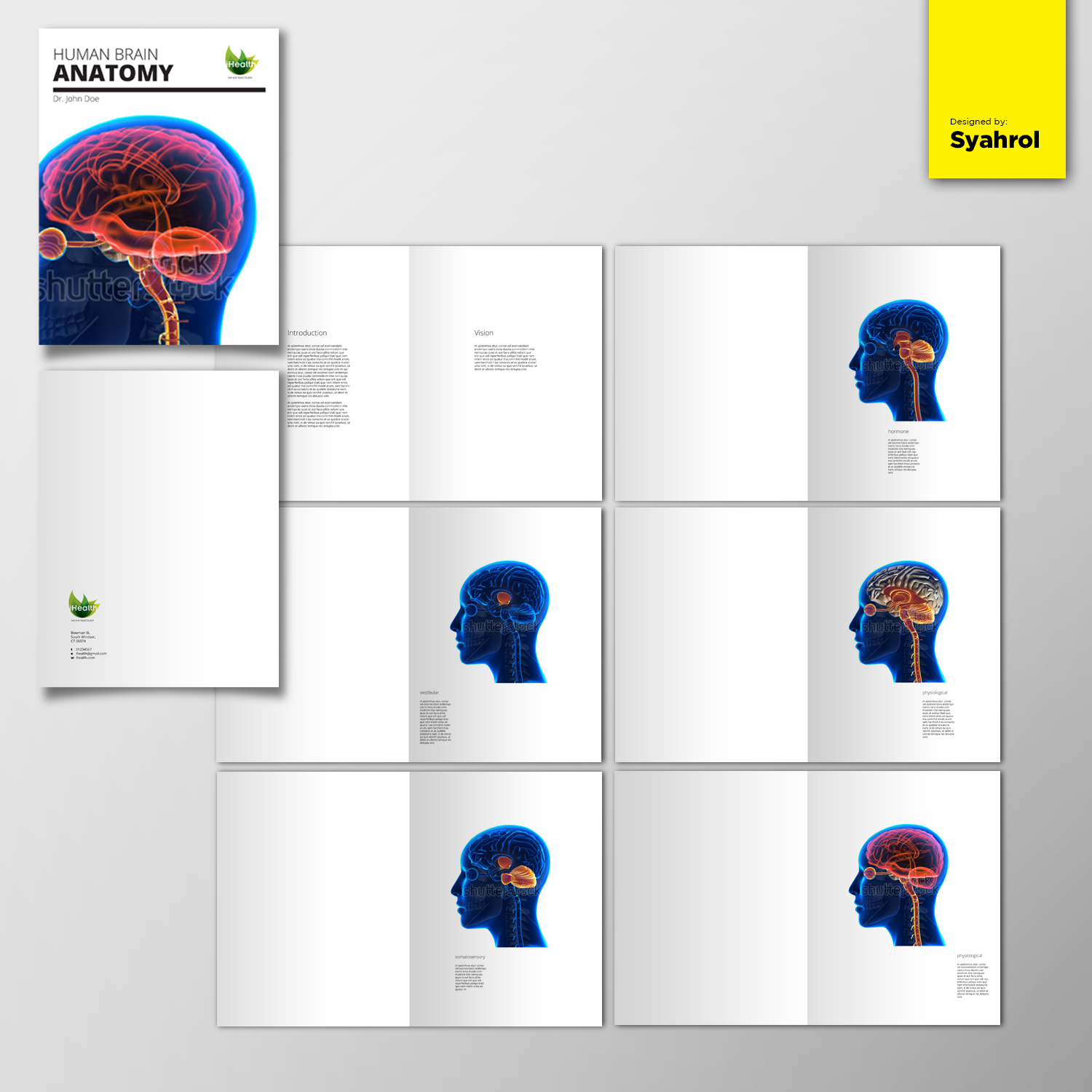 Brochure Design by Syahrol for iHealthcare Victoria Inc. | Design #16215305