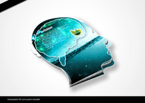 transparent 3D concussion booklet | Brochure Design by disign