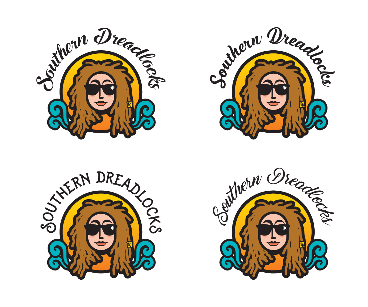 Logo Design by Buck Tornado for Southern Dreadlocks  | Design #16233800