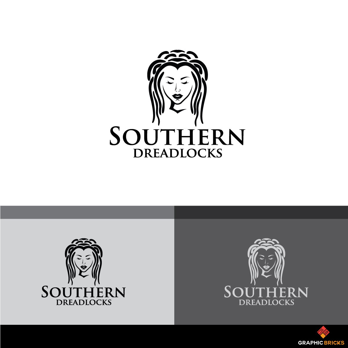 Logo Design by Graphic Bricks for Southern Dreadlocks  | Design #16147683