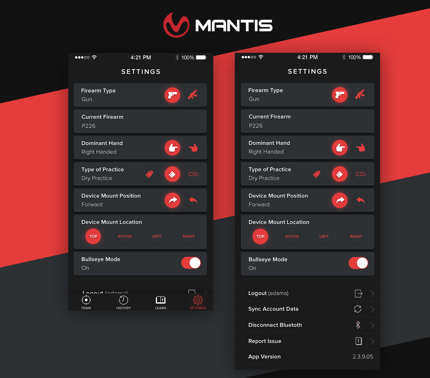App Design by bas.hasibuan for Mantis Tech, LLC | Design #16229191