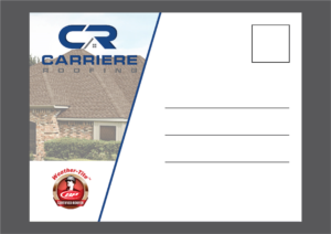 Diseño de Postal por Deziners Zone para Carriere Roofing | Diseño: #16282126