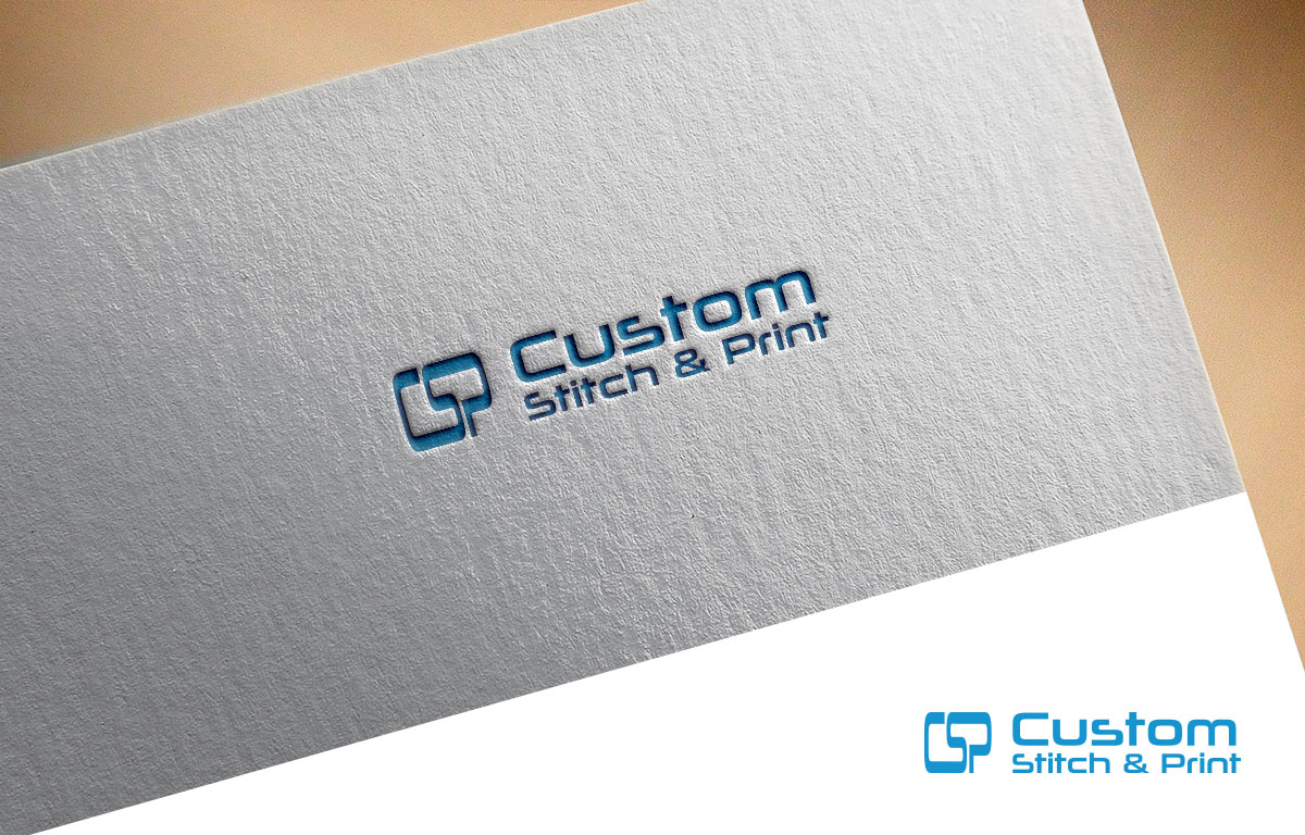 Logo Design by Verified artistry (Design garden) for Custom Stitch & Print | Design #16280284