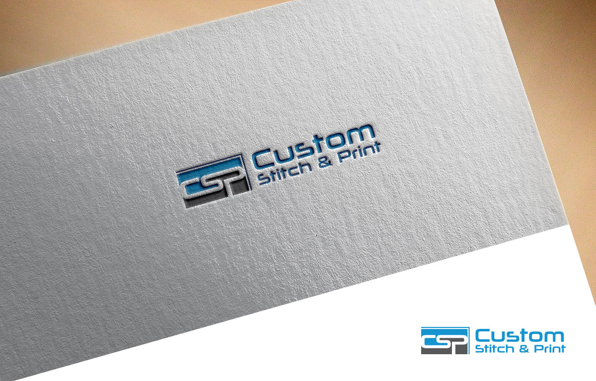 Logo Design by Verified artistry (Design garden) for Custom Stitch & Print | Design #16280285
