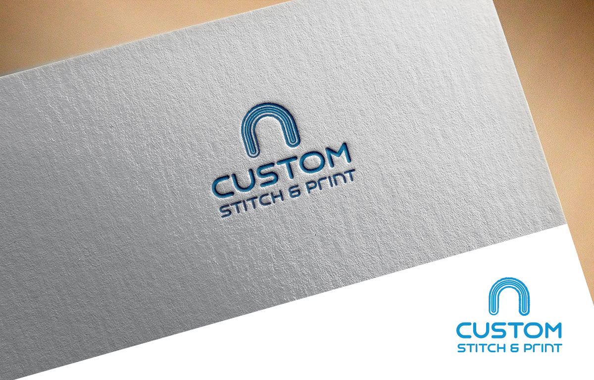 Logo Design by Verified artistry (Design garden) for Custom Stitch & Print | Design #16280289