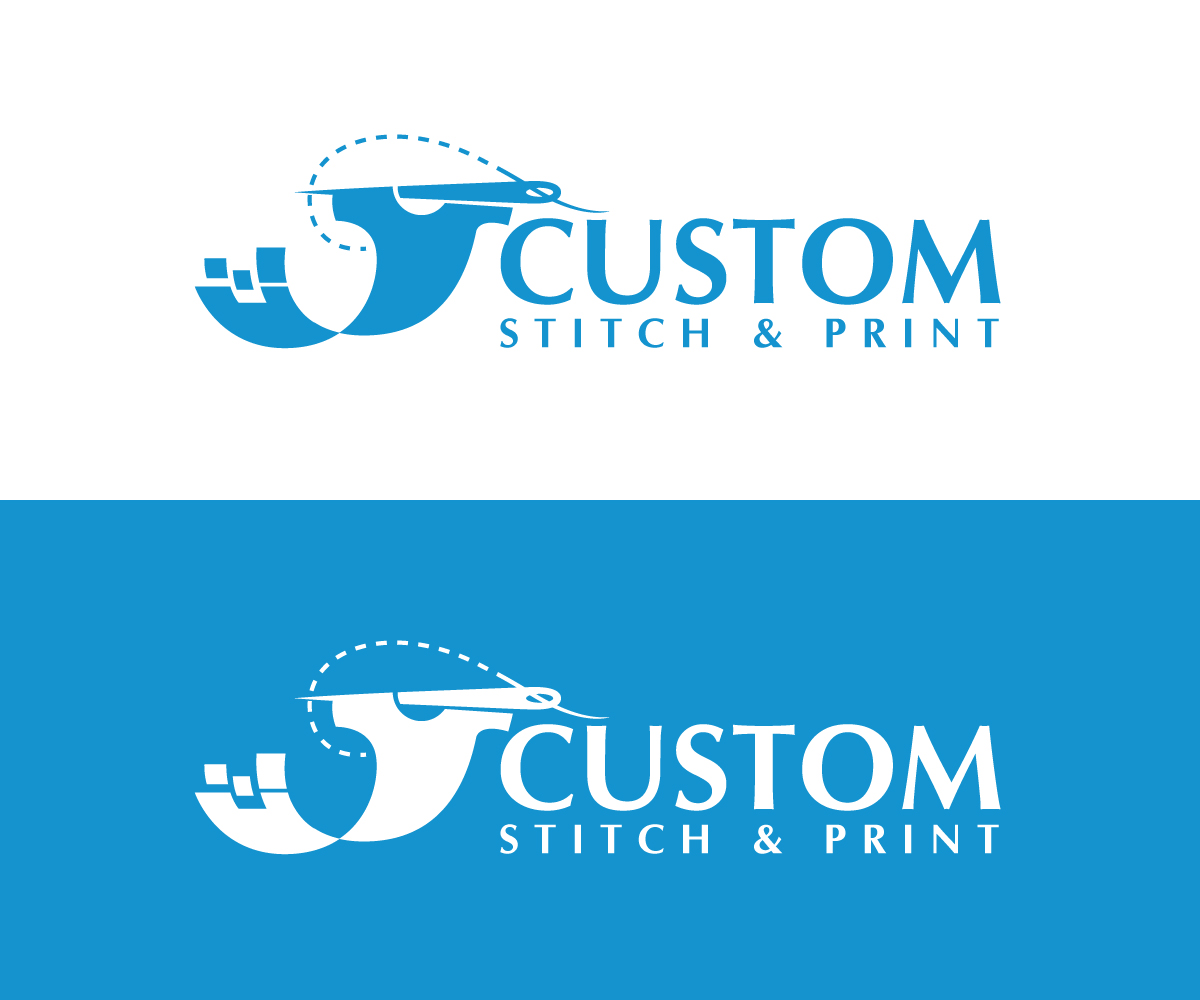 Logo Design by prodesigns99 for Custom Stitch & Print | Design #16189338
