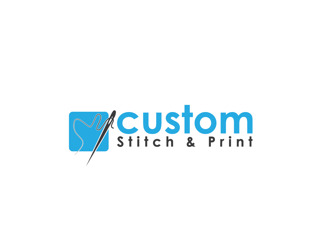 Logo Design by A S design @ for Custom Stitch & Print | Design #16212780