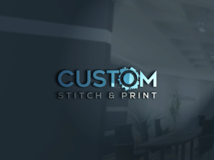 Logo Design by IconicEcho for Custom Stitch & Print | Design: #16204741