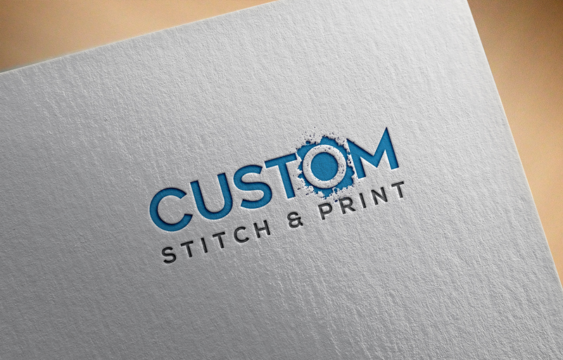 Diseño de Logo por IconicEcho para Custom Stitch & Print | Diseño #16204742