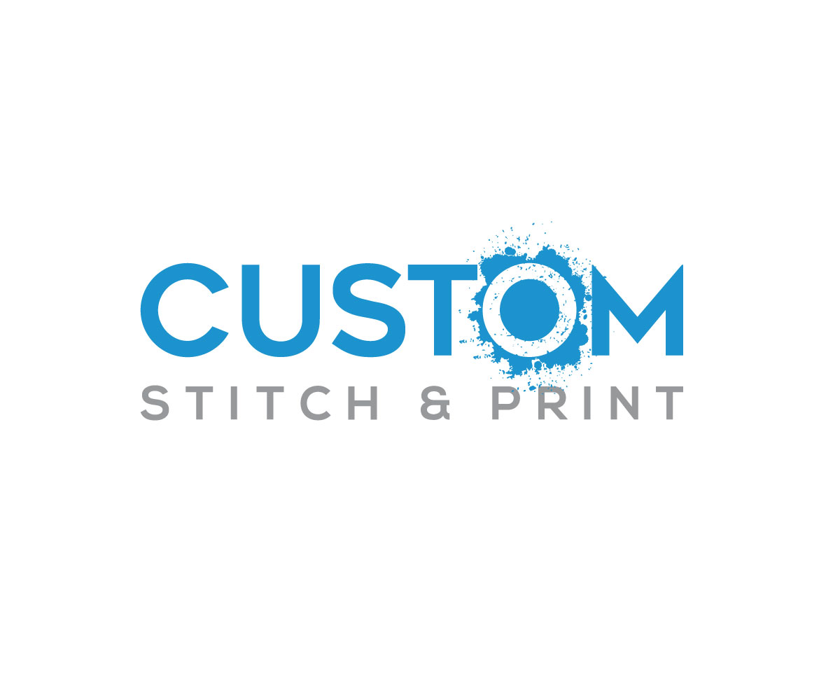 Logo Design by IconicEcho for Custom Stitch & Print | Design #16204744