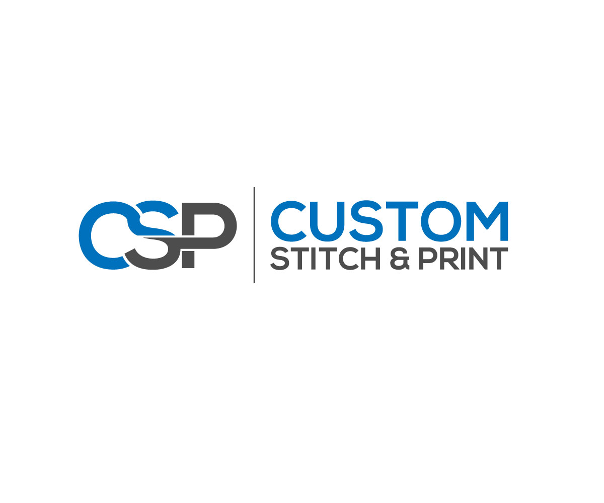 Logo Design by Paru Creative Art for Custom Stitch & Print | Design: #16201289